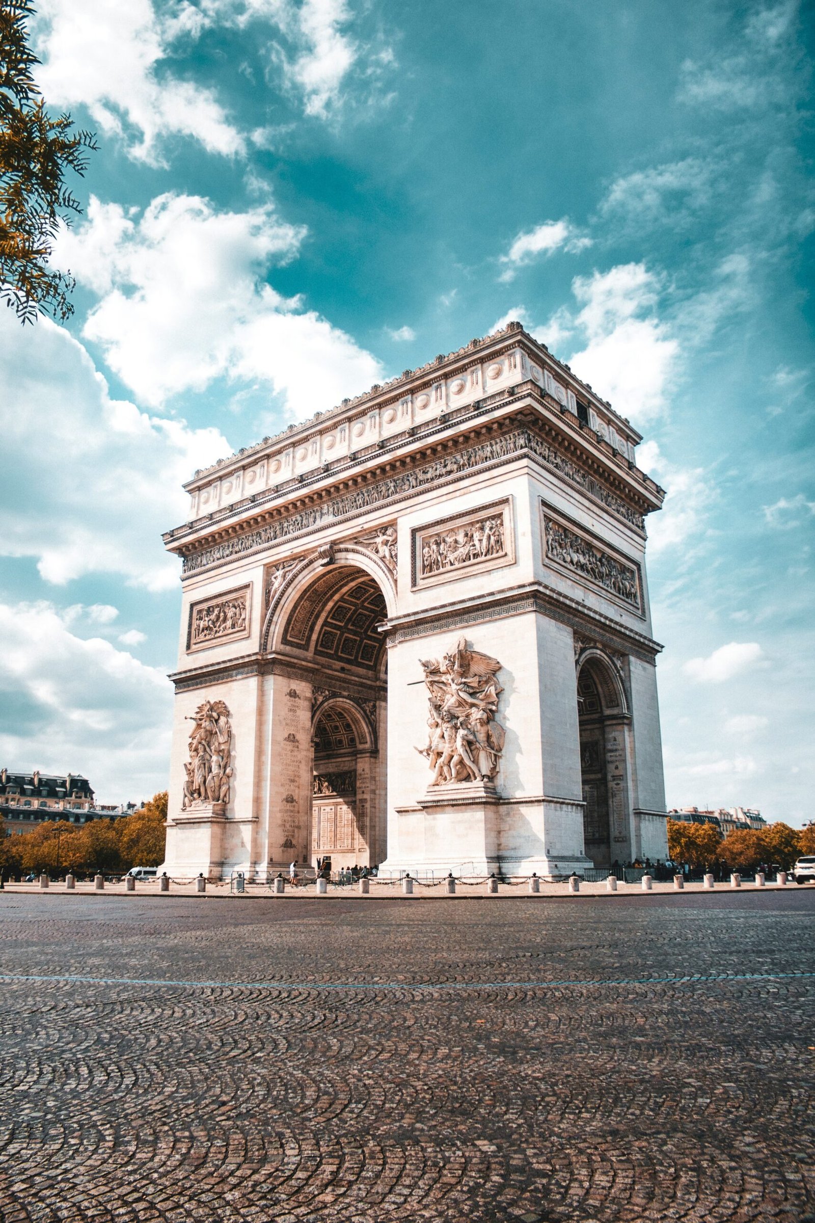 Arco del Triunfo en París dentro de un itinerario optimizado de 3 días