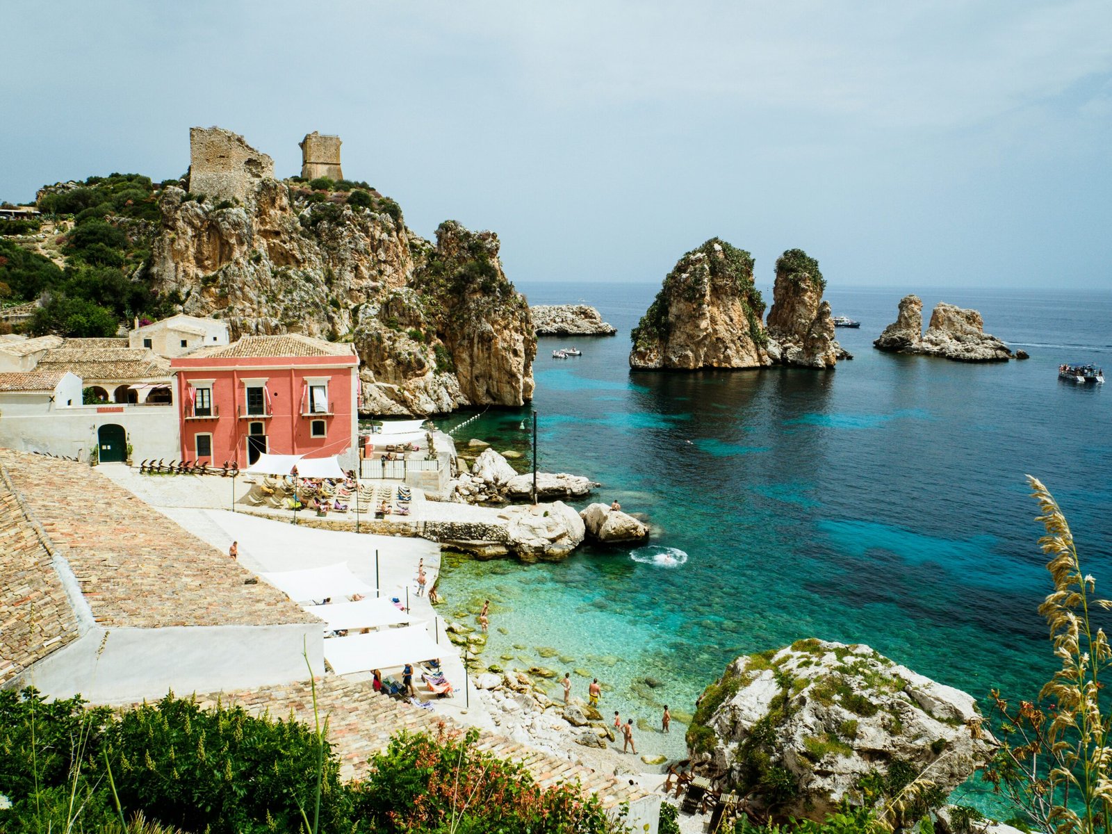 Traditional town in Sicily, Italy