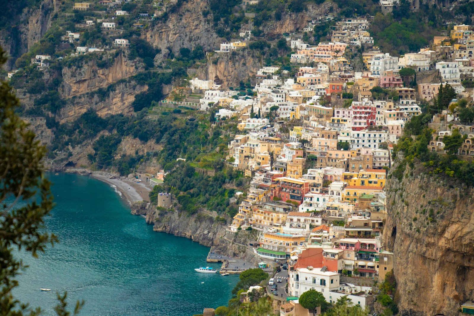 Traditional coastal village on the Amalfi Coast, Italy